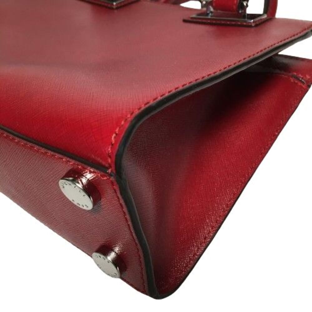 Michael Kors Quinn Saffiano Leather Small Satchel Messenger Crossbody Bag $298 - Picture 12 of 16